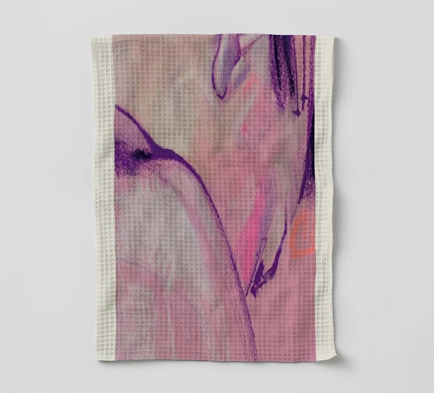 Solace theedoek van Graphite