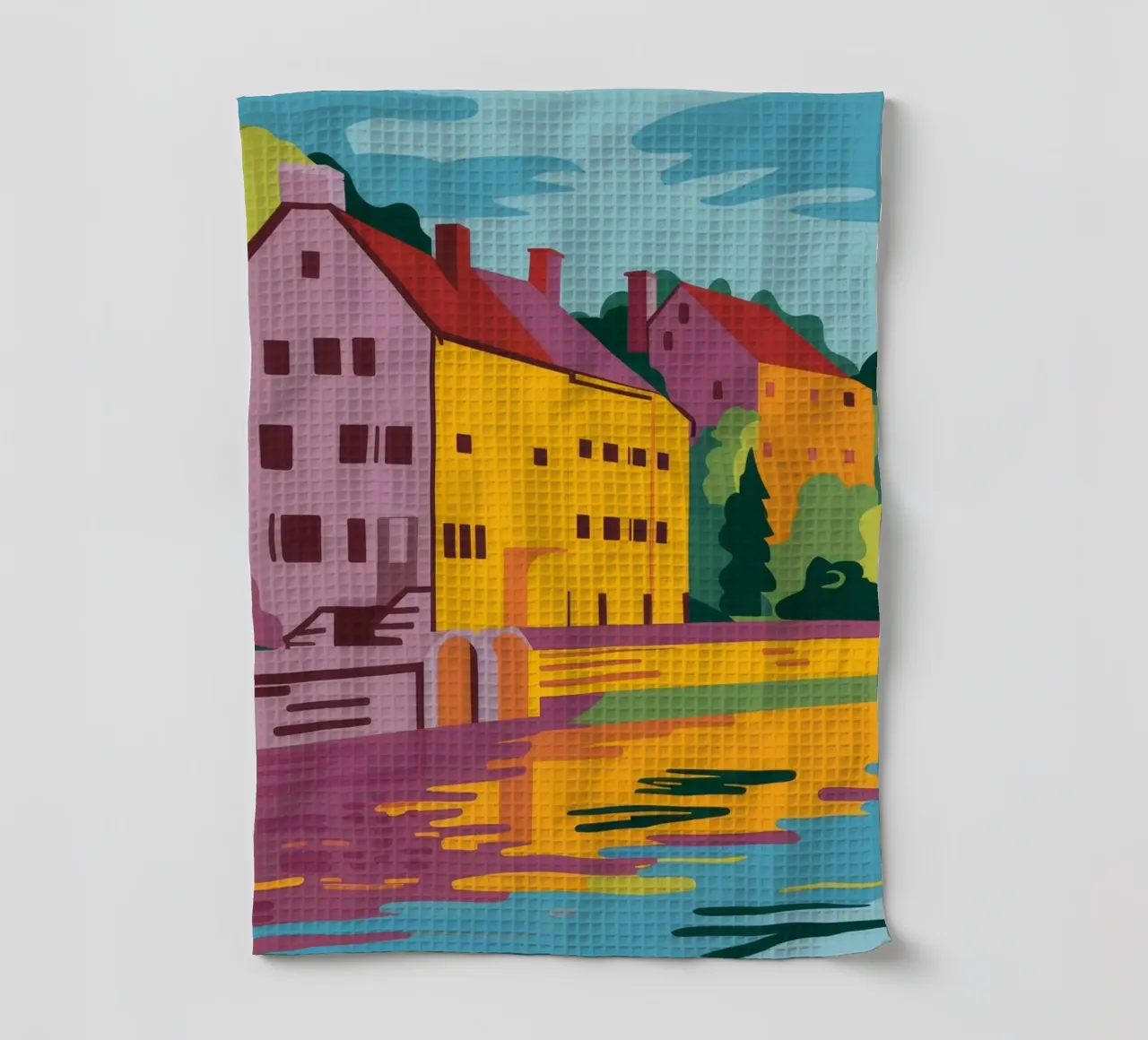 Città del fiume d'oro canovaccio da cucina da Chroma Haven