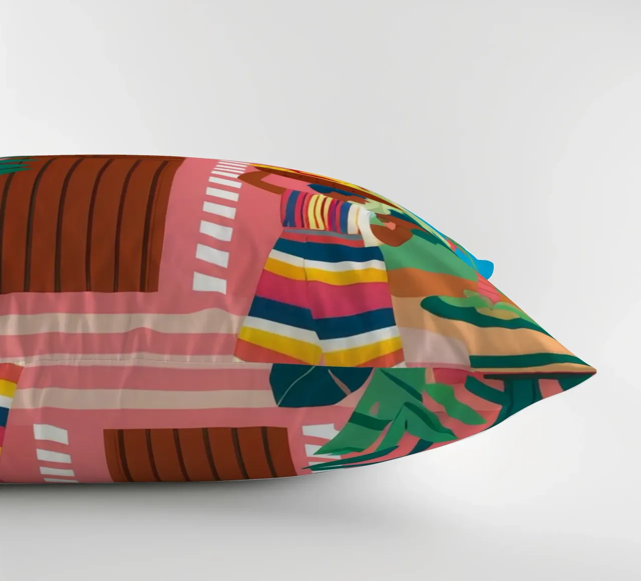 Beatitudine tropicale ad arco cuscino da Chroma Haven