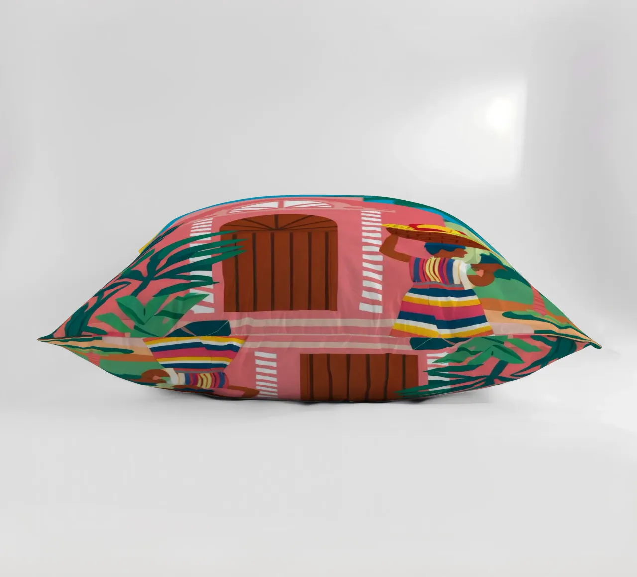 Beatitudine tropicale ad arco cuscino da Chroma Haven