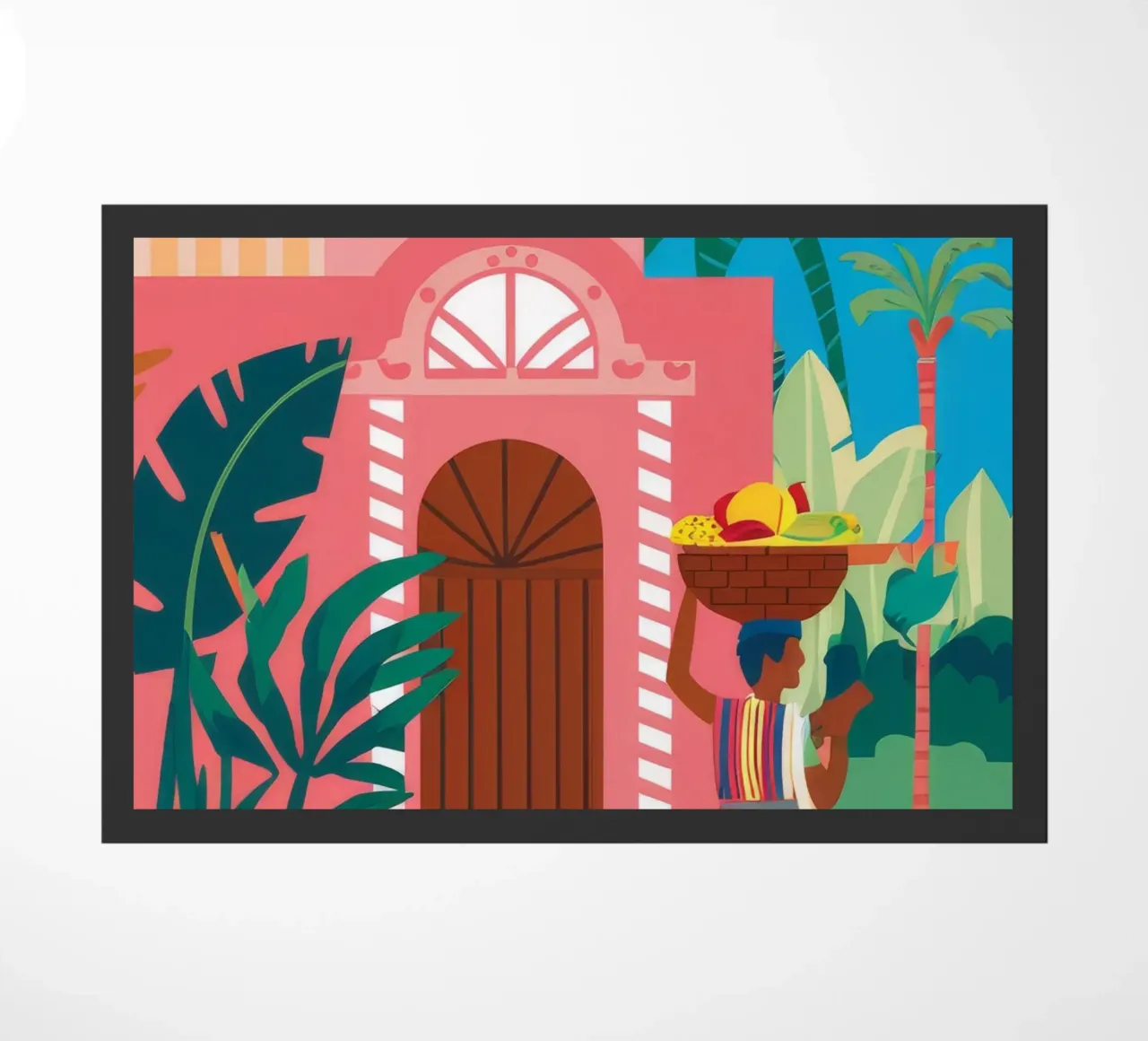 Beatitudine tropicale ad arco zerbino da Chroma Haven