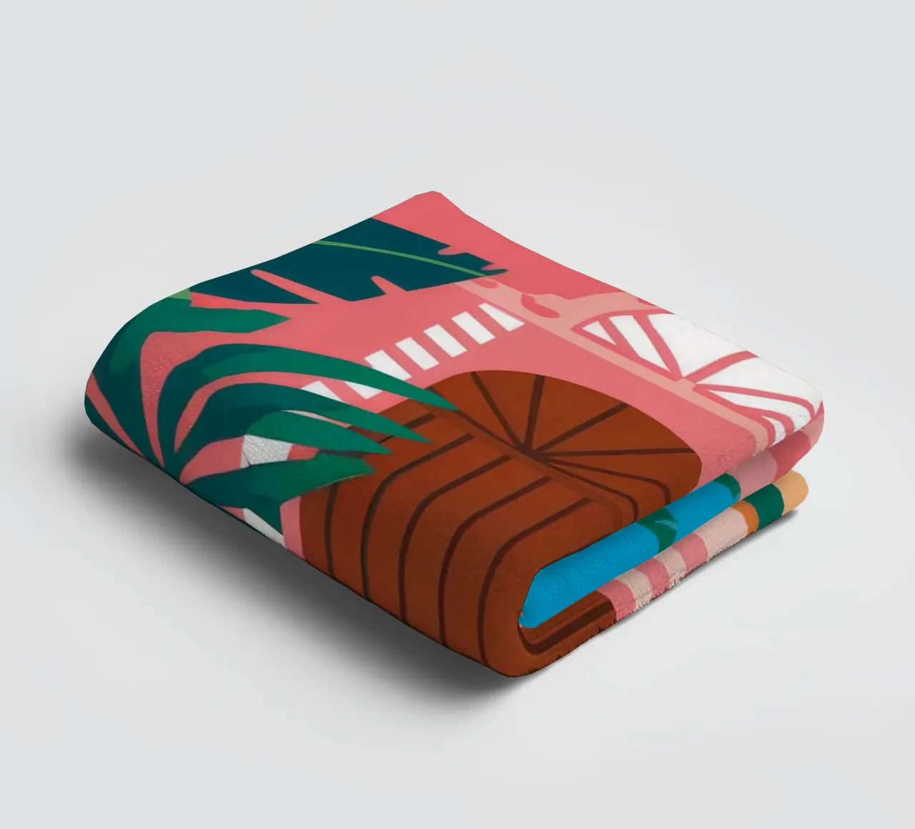 Beatitudine tropicale ad arco asciugamano da bagno da Chroma Haven
