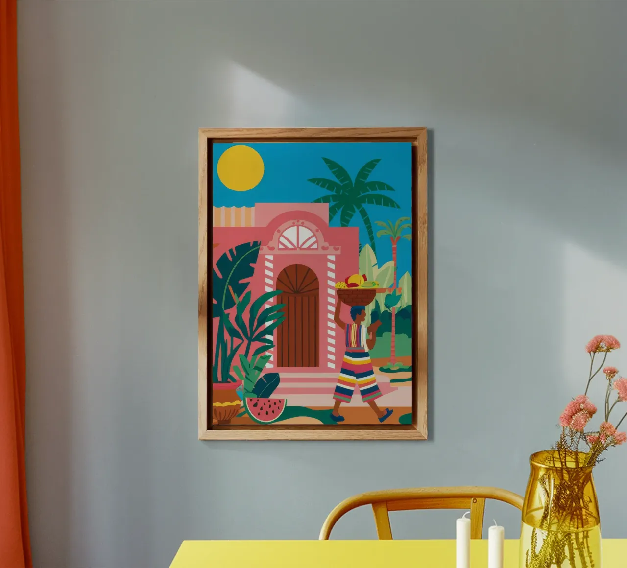 Beatitudine tropicale ad arco alluminio dibond da Chroma Haven