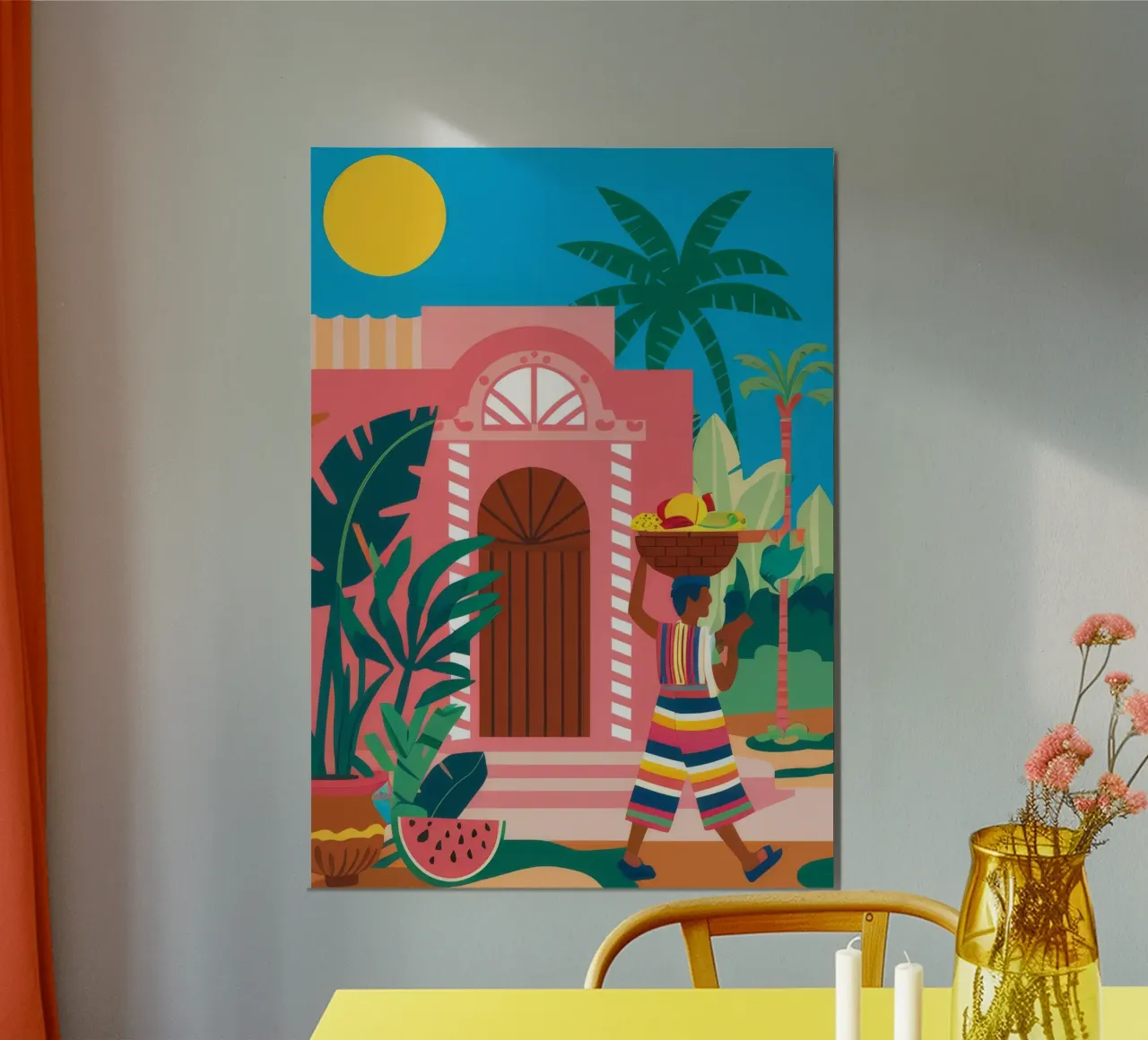 Beatitudine tropicale ad arco alluminio dibond da Chroma Haven