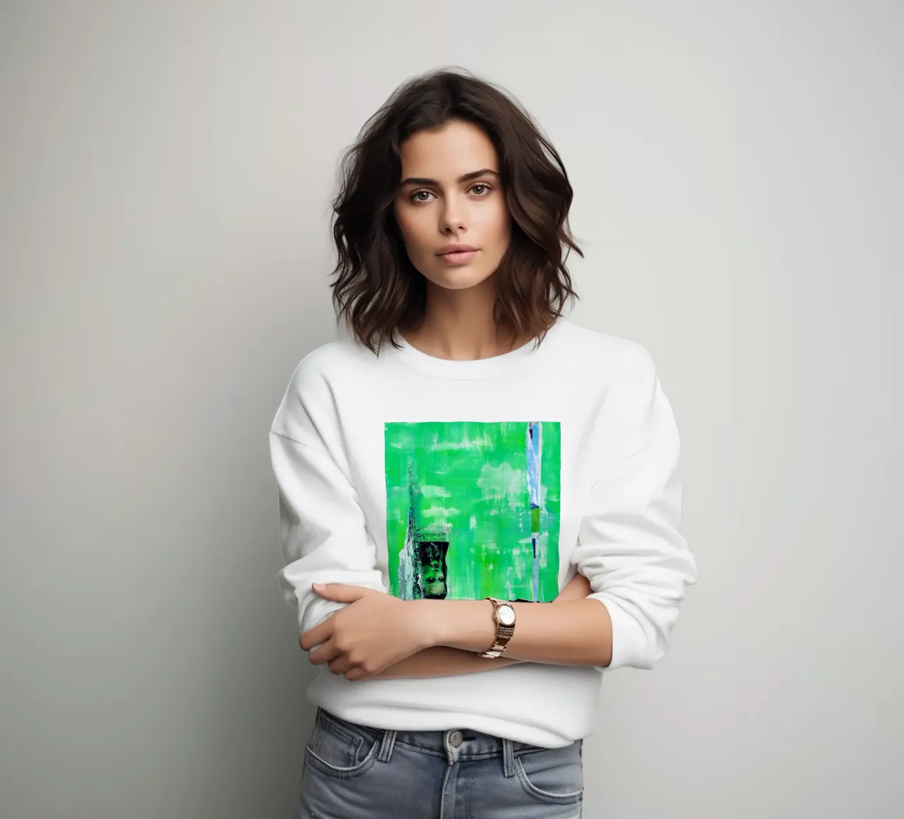 Translucent No1 Sweatshirt von PeHa - ART