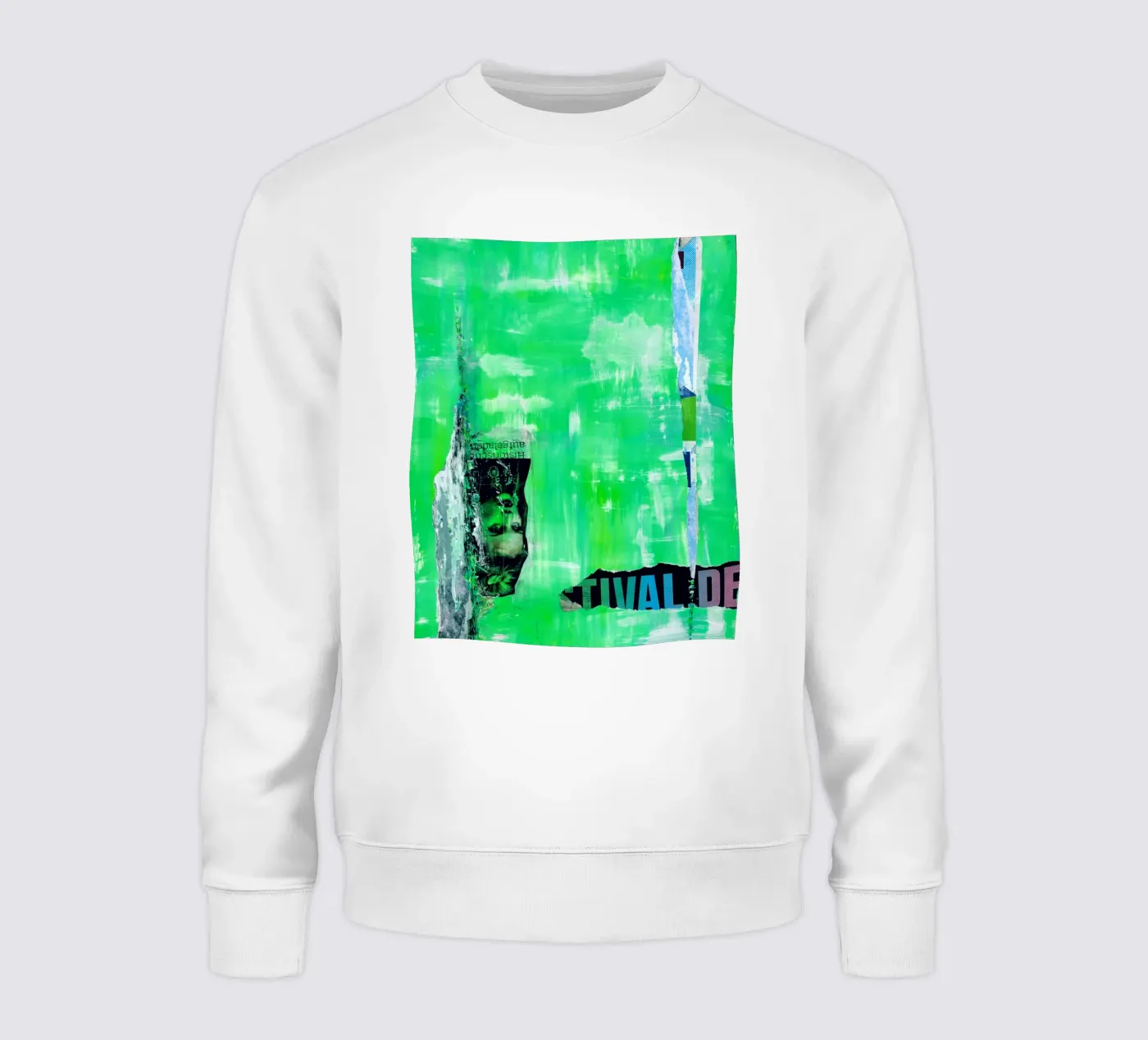 Translucent No1 sweatshirt van PeHa - ART