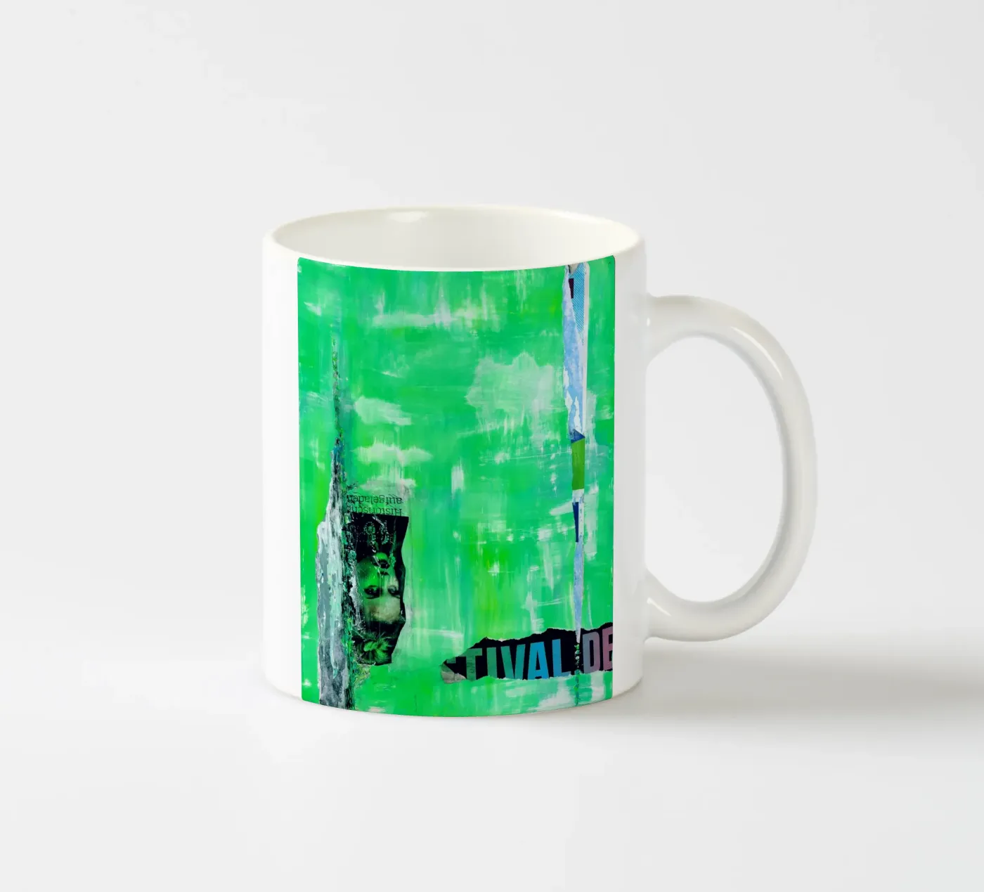 Translucent No1 ceramic mug by PeHa - ART