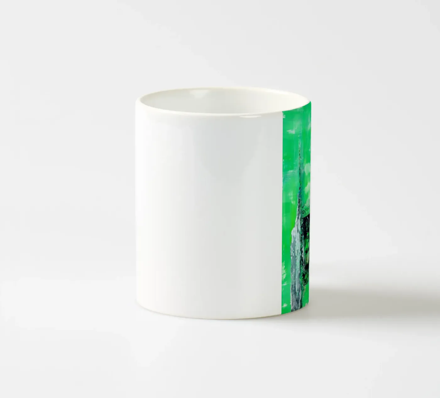 Translucent No1 ceramic mug by PeHa - ART