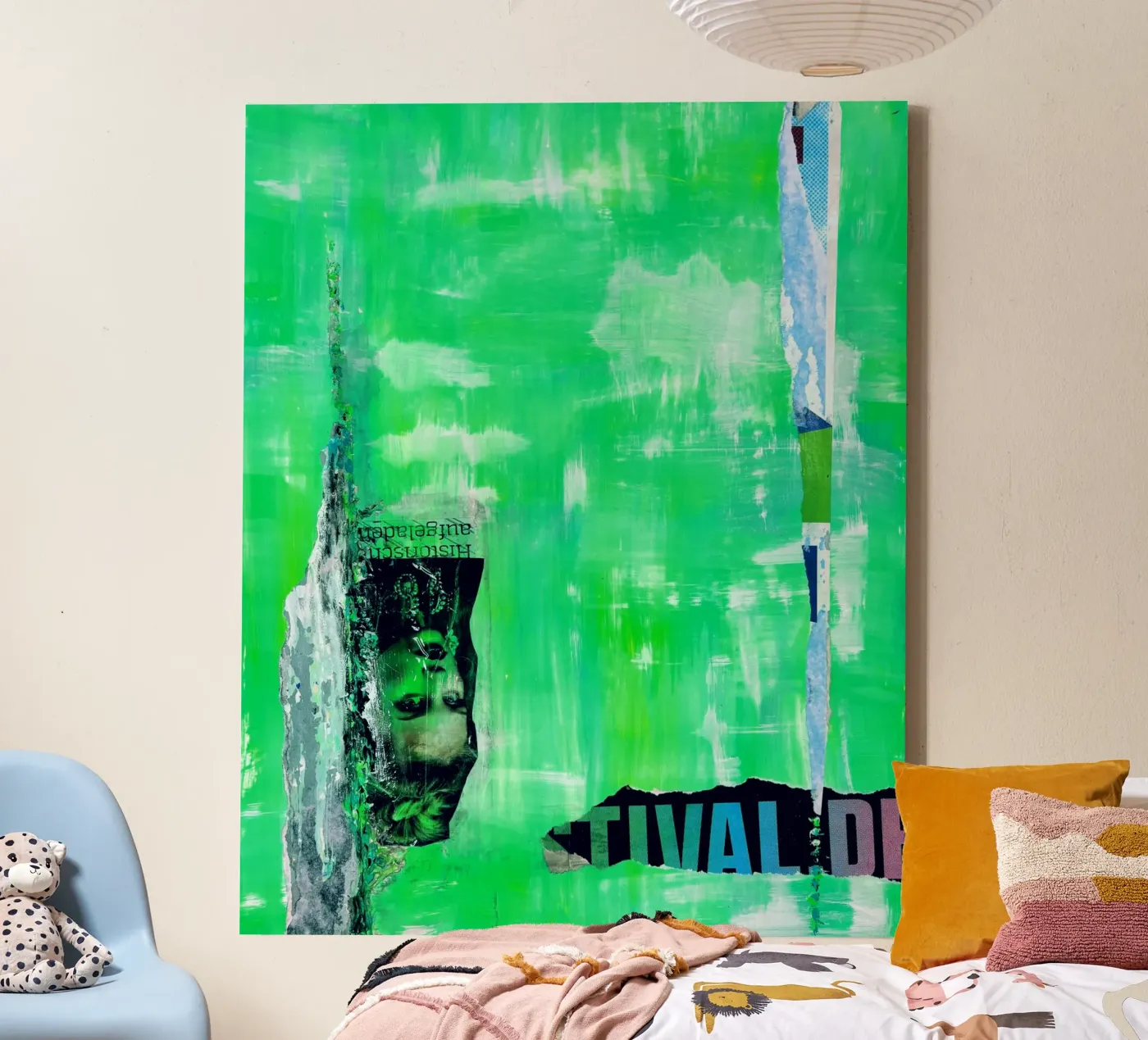 Translucent No1 canvas van PeHa - ART