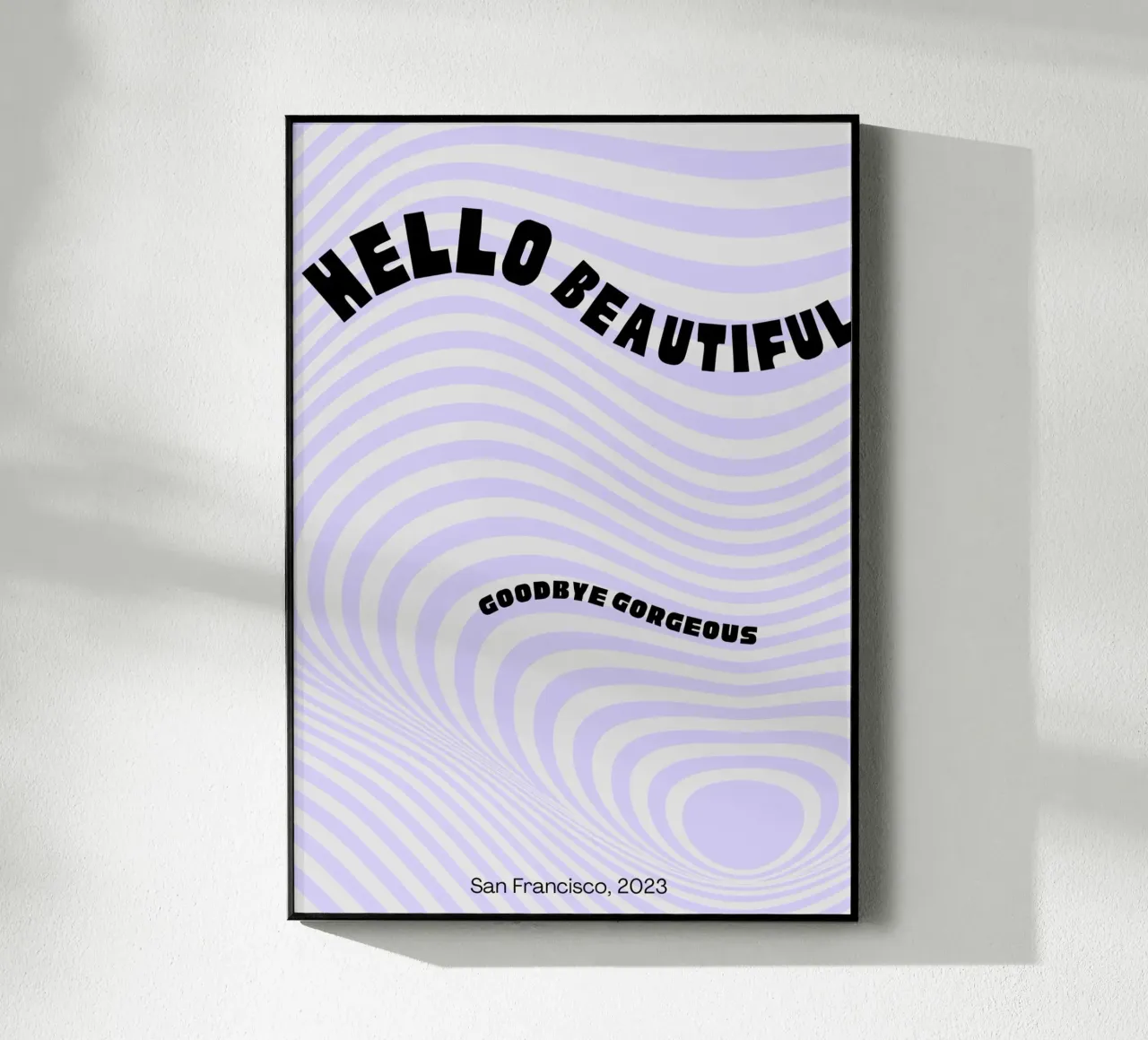 If you're going to San Franciscooo... Hello & goodbye metacrilato de Roamance Studio