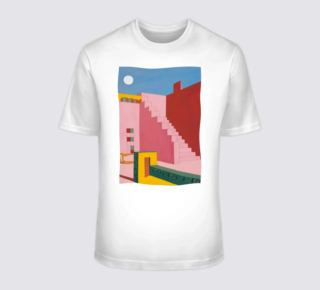 Scala cremisi Zenith t-shirt da Stone Patina