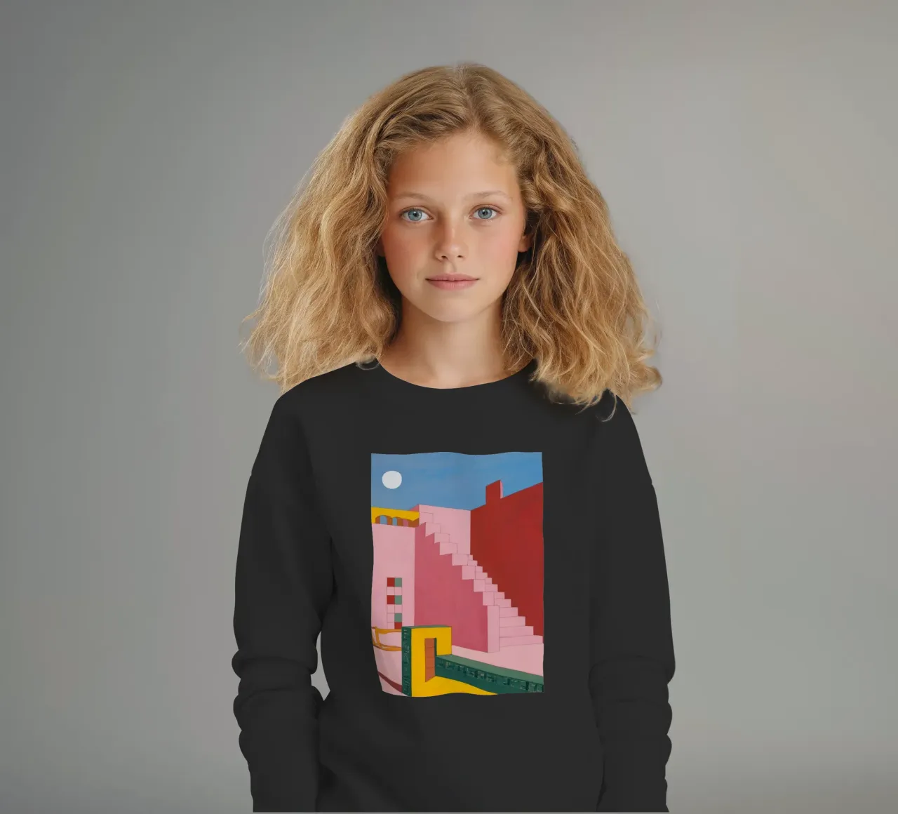 Scala cremisi Zenith felpa bambino da Stone Patina