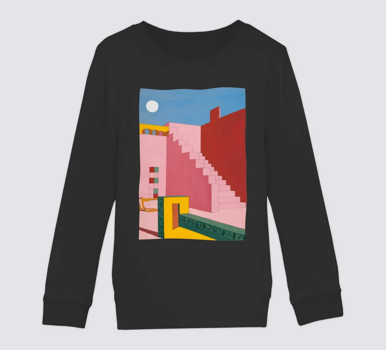 Scala cremisi Zenith felpa bambino da Stone Patina