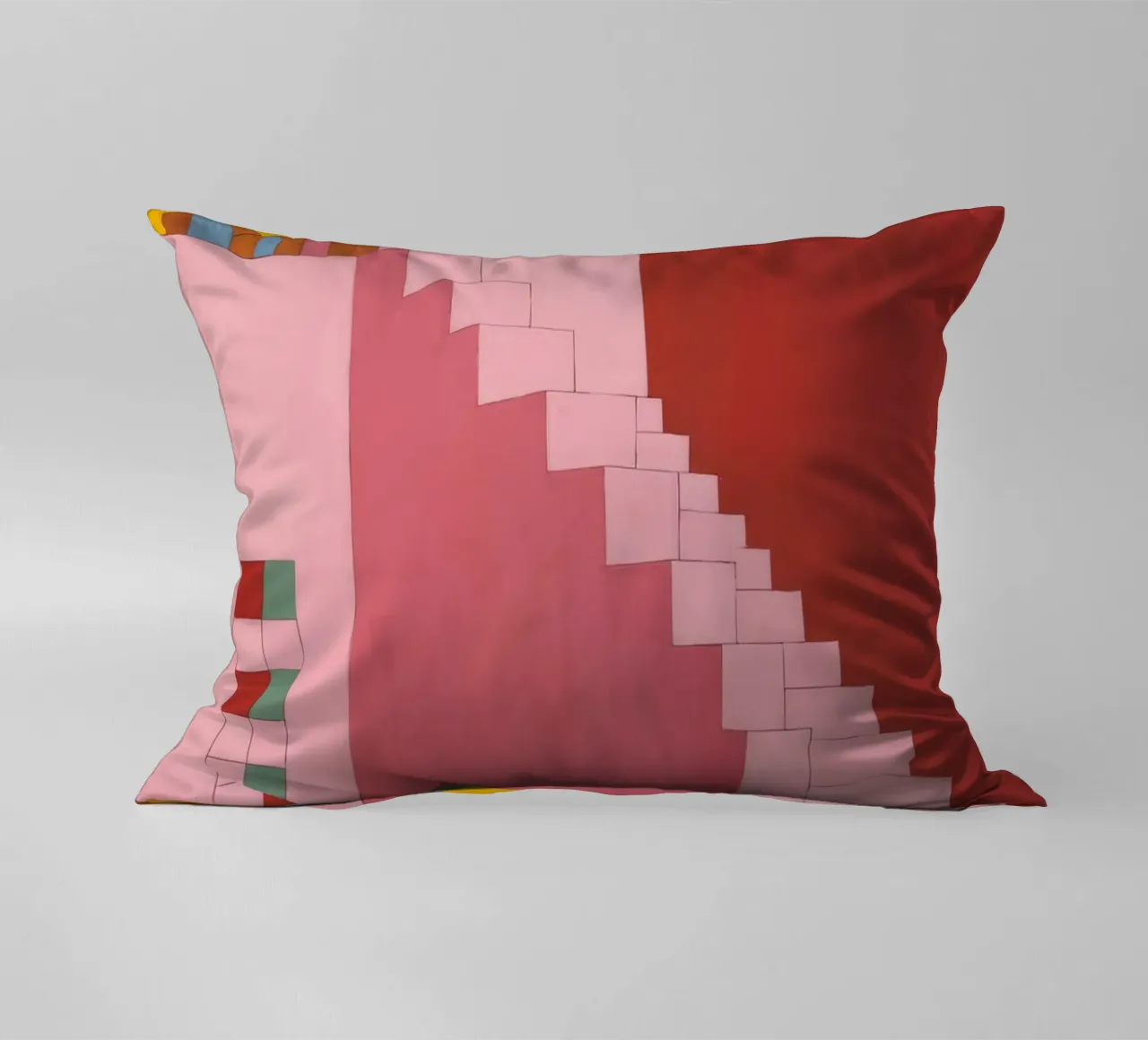 Scala cremisi Zenith cuscino da Stone Patina