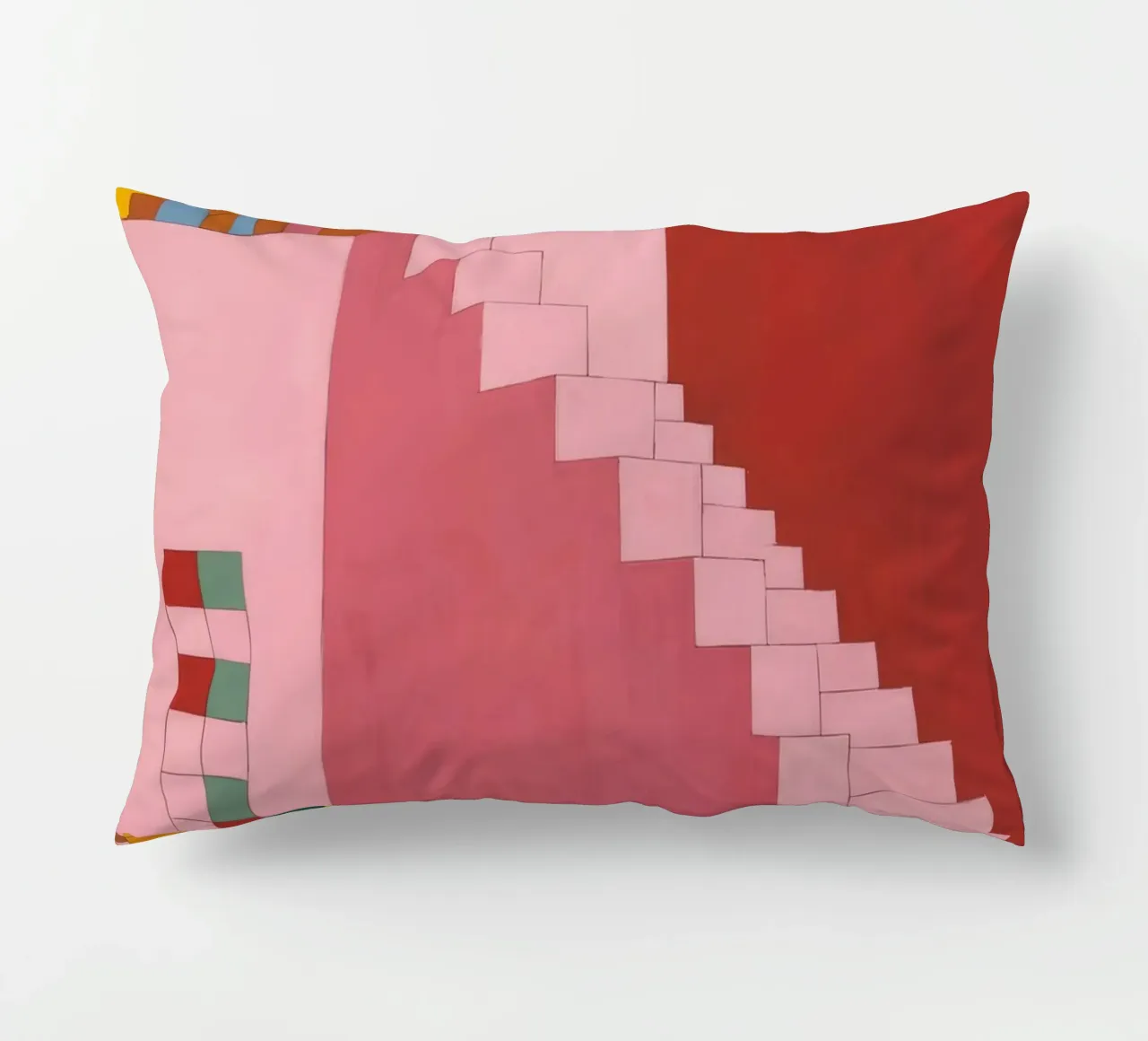 Scala cremisi Zenith cuscino da Stone Patina