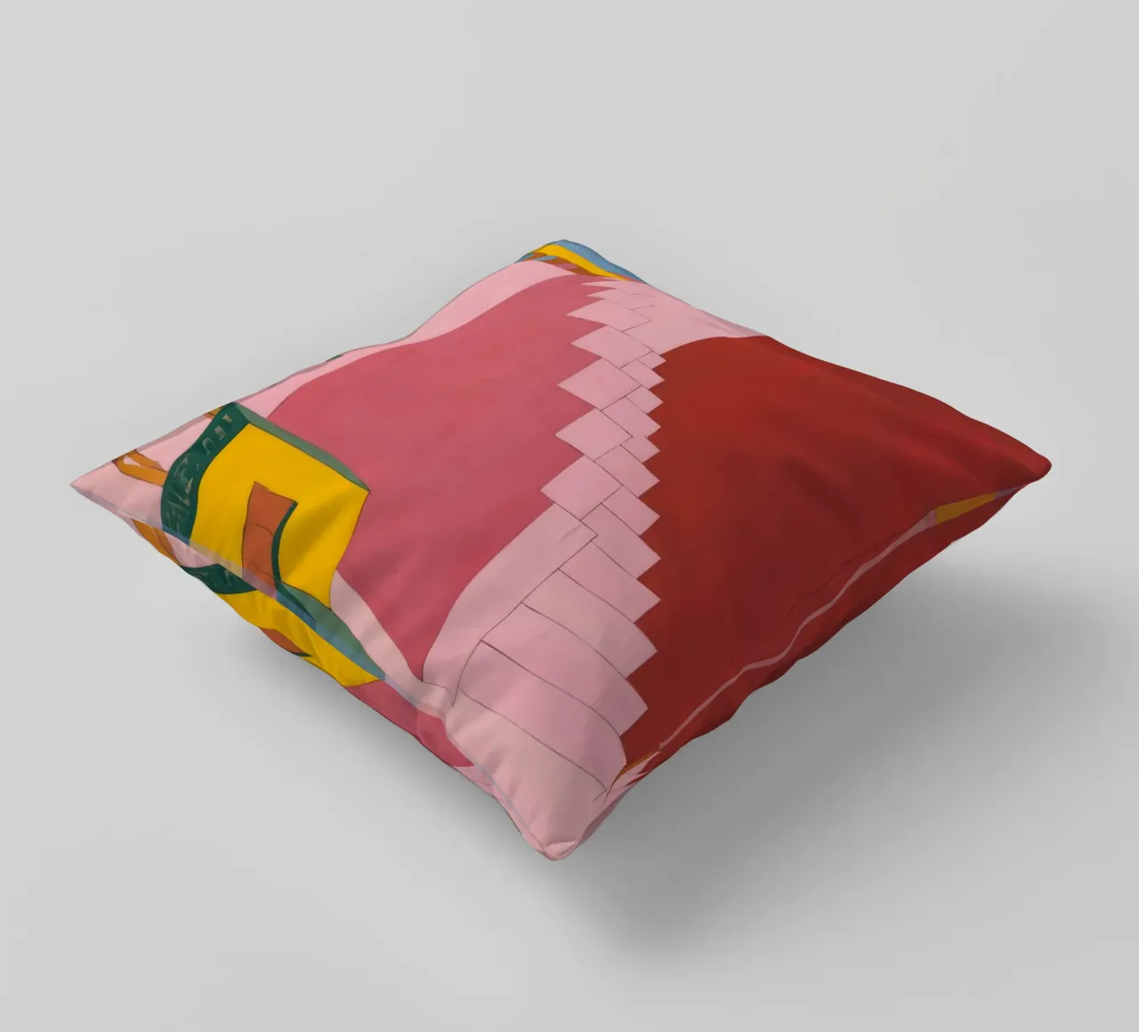 Scala cremisi Zenith cuscino da Stone Patina