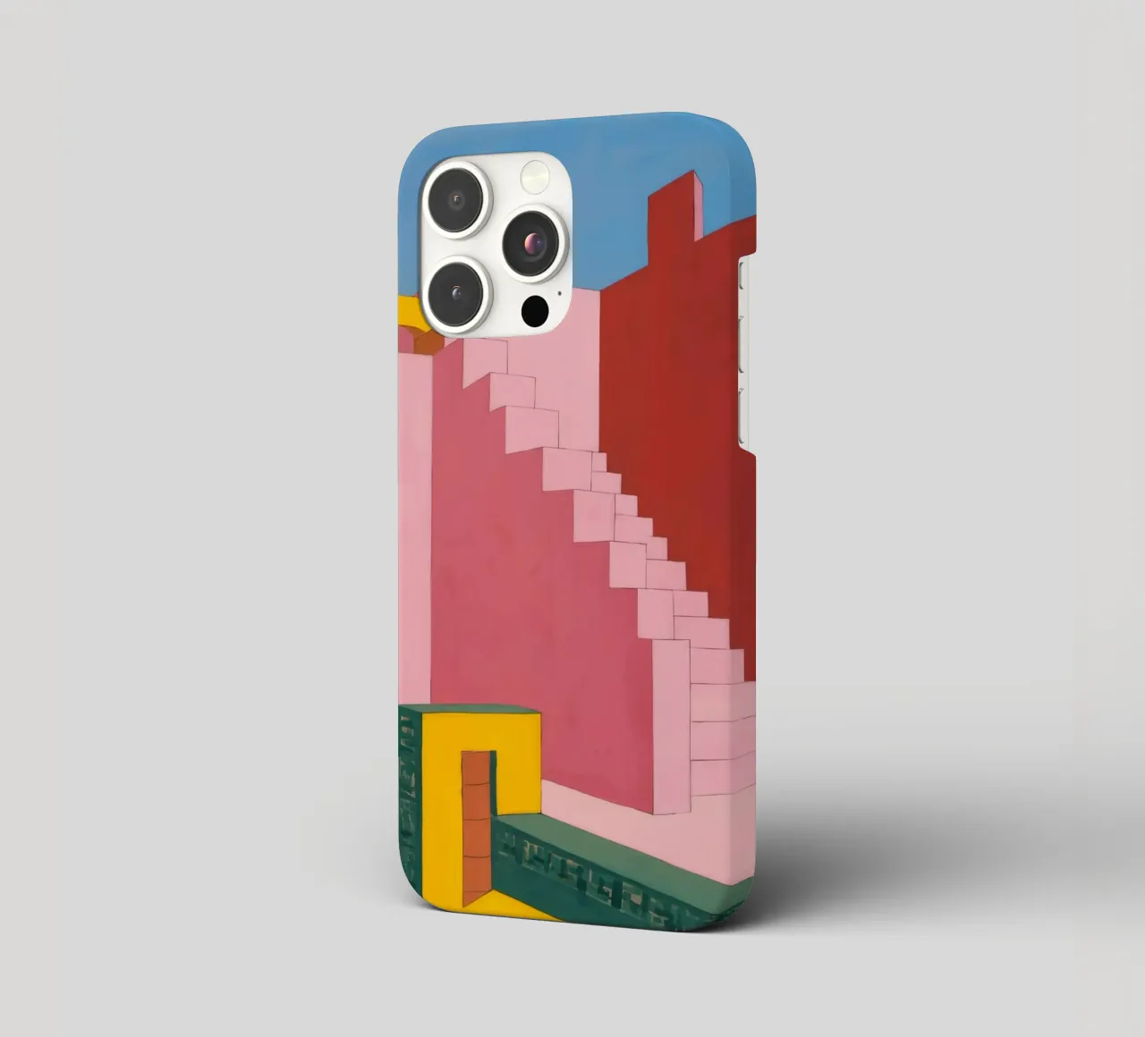 Scala cremisi Zenith cover iphone da Stone Patina