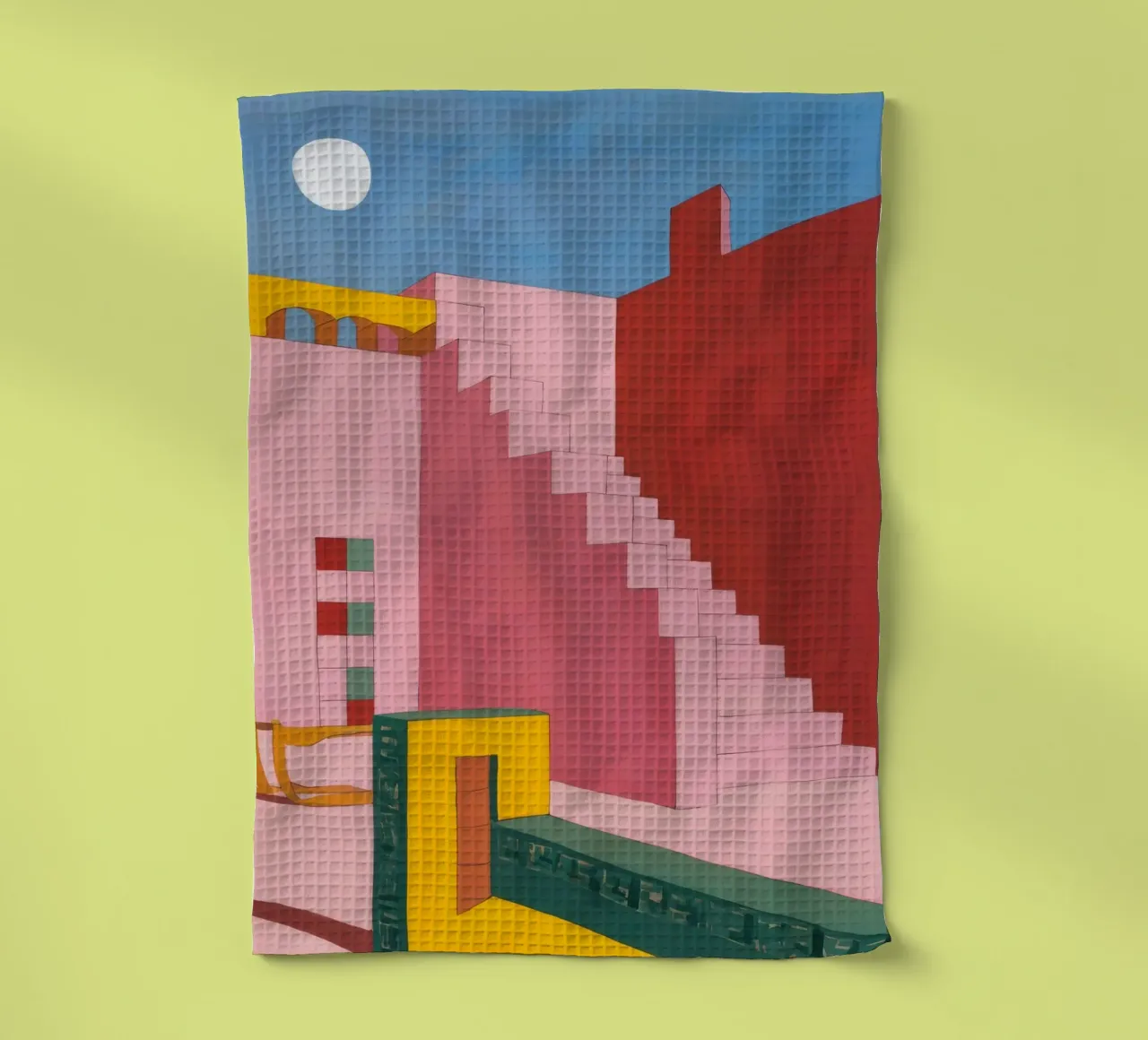 Scala cremisi Zenith canovaccio da cucina da Stone Patina