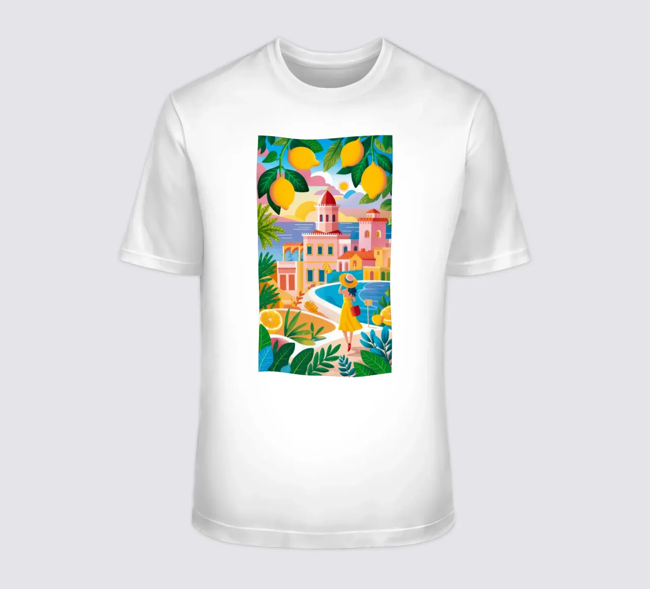 Lyrical Lemon Lanes t-shirt by Chroma Haven