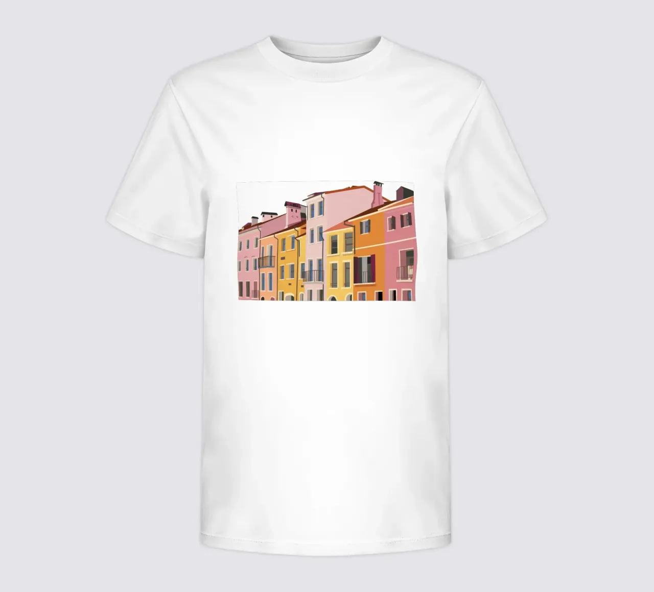 Tinte pastello per i tetti t-shirt bambini da Chroma Haven