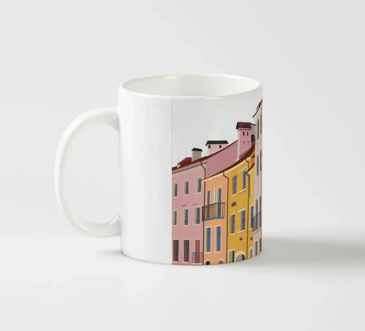 Tinte pastello per i tetti tazza in ceramica da Chroma Haven