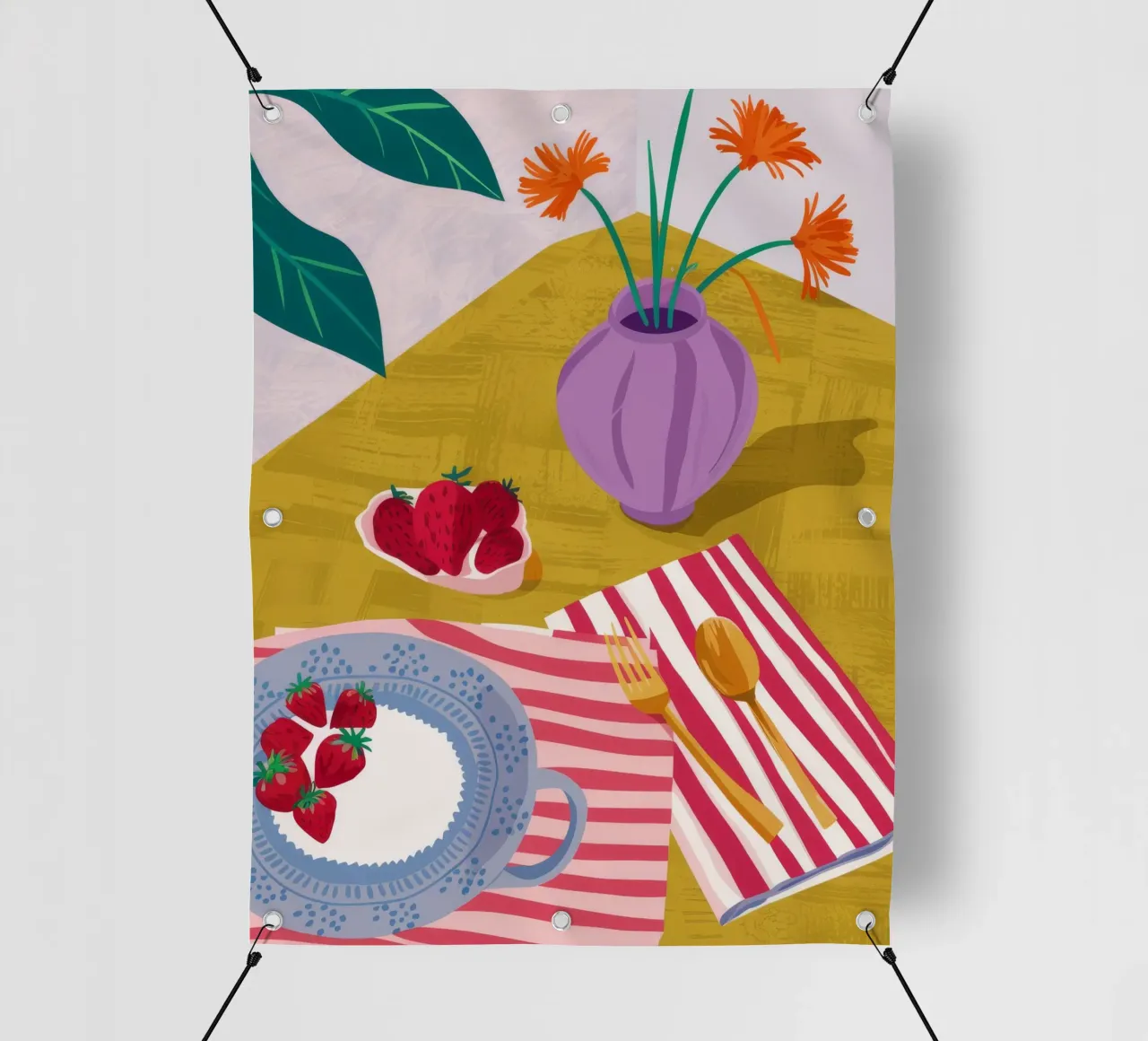 Picnic Piacere Quiete telo in pvc da Chroma Haven