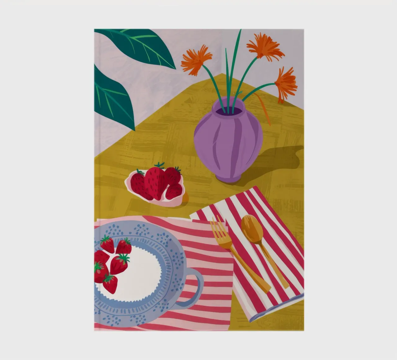 Picnic Pleasure Stillness notebook by Chroma Haven