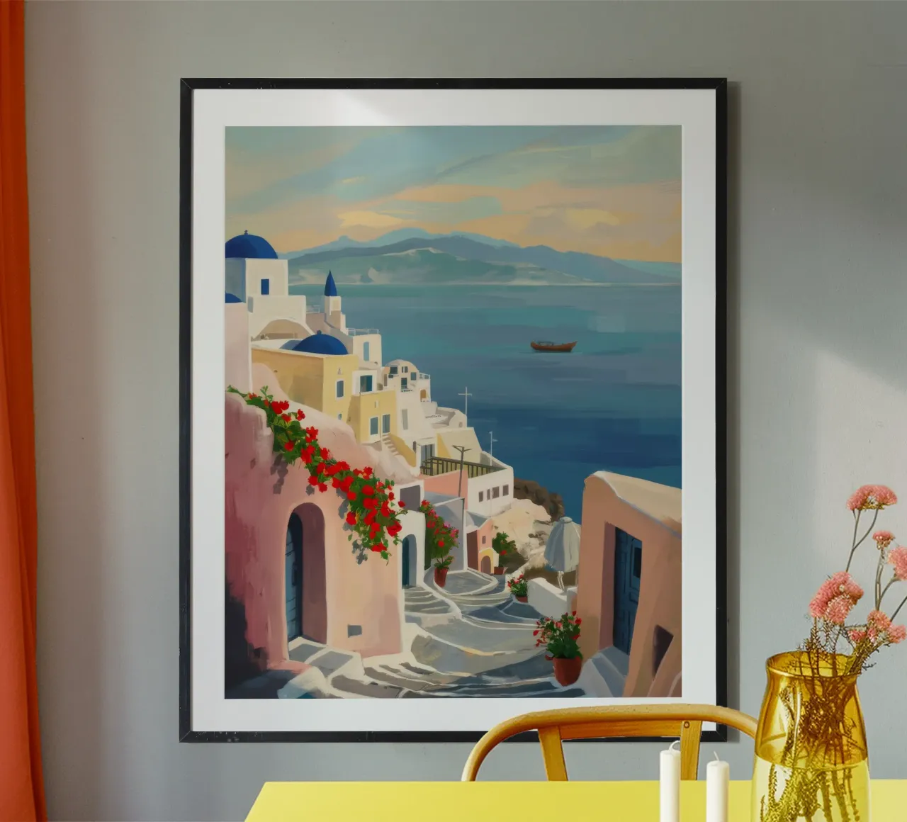Sueños encalados del Egeo hahnemühle de Chroma Haven