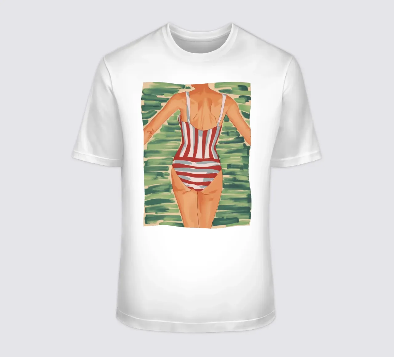 Retro Seaside Jaunt t-shirt by Chroma Haven