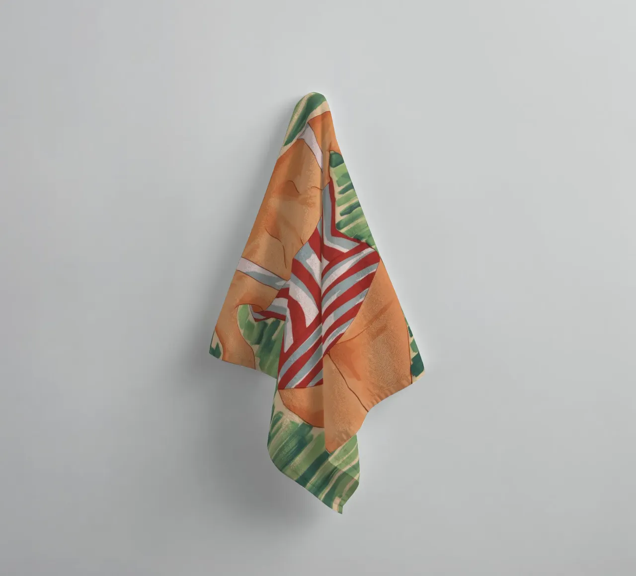 Retro Seaside Jaunt towel by Chroma Haven
