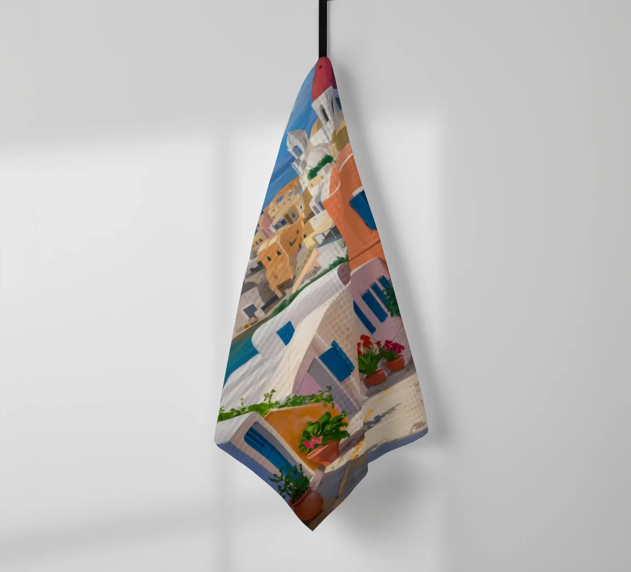 Santorini Steps Seaview torchon de Chroma Haven