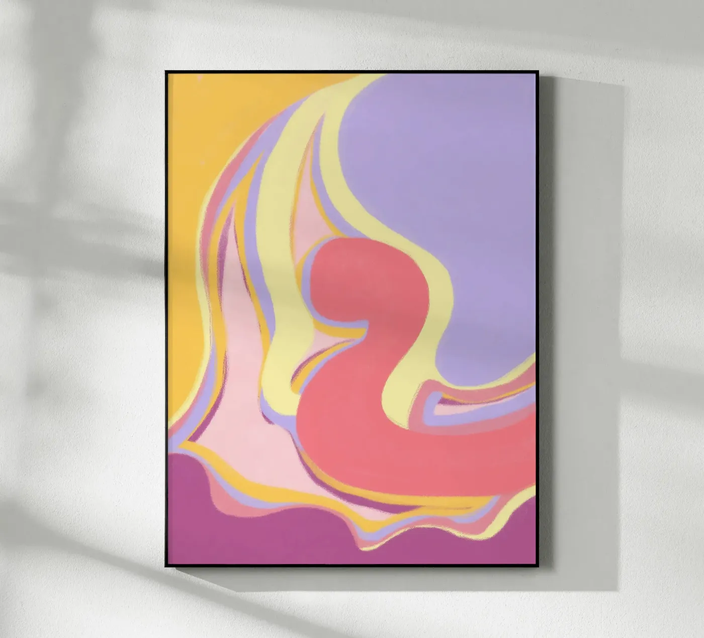 Abstract waves joy plexiglass da Carinaprint