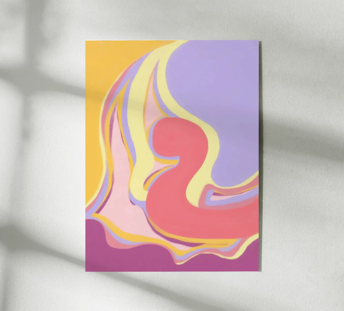 Abstract waves joy plexiglass da Carinaprint