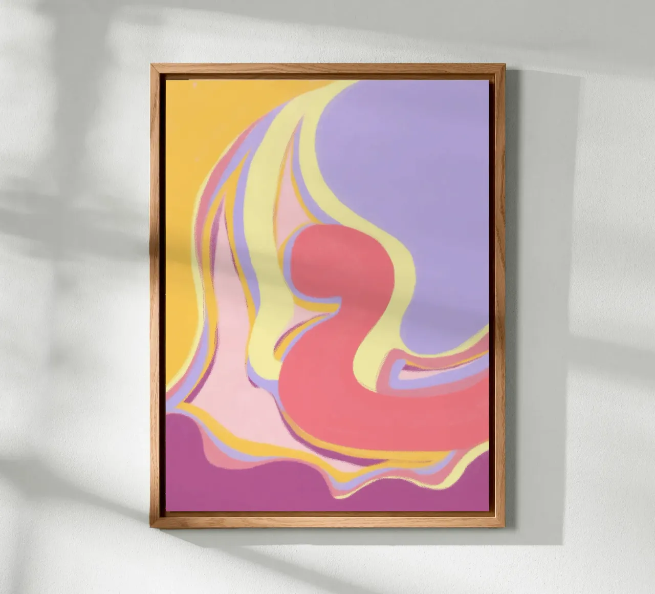 Abstract waves joy alu-dibond by Carinaprint