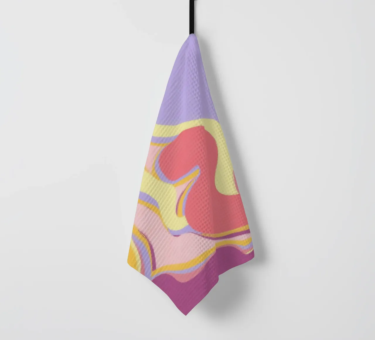 Abstract waves joie torchon de Carinaprint