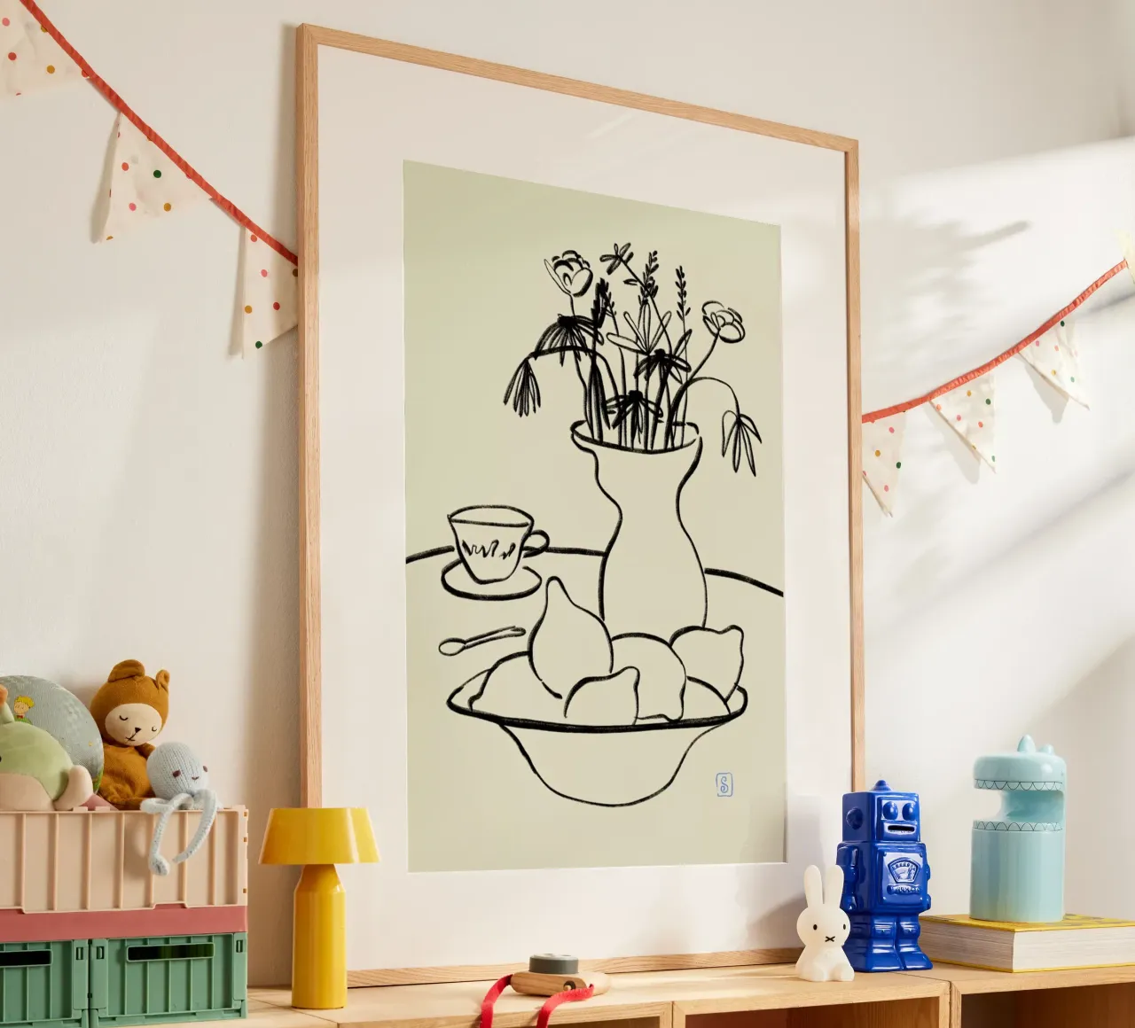 Lemons And Flowers hahnemühle by Sandra Poliakov