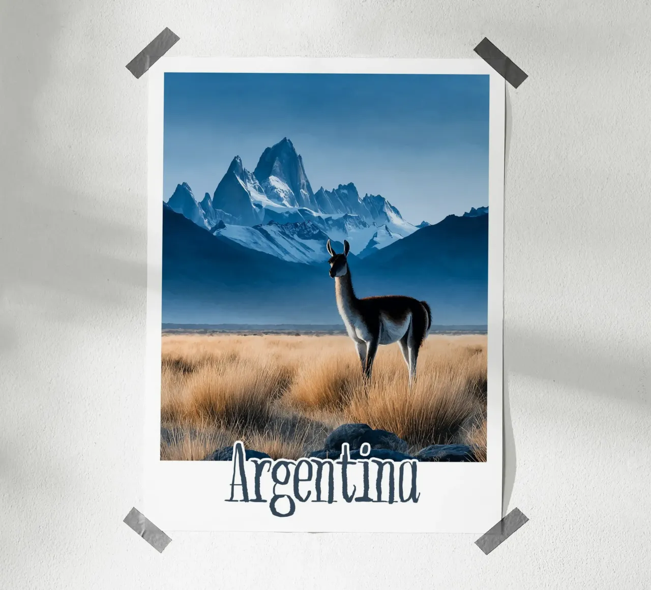 Affiche Argentine poster da Frame the World