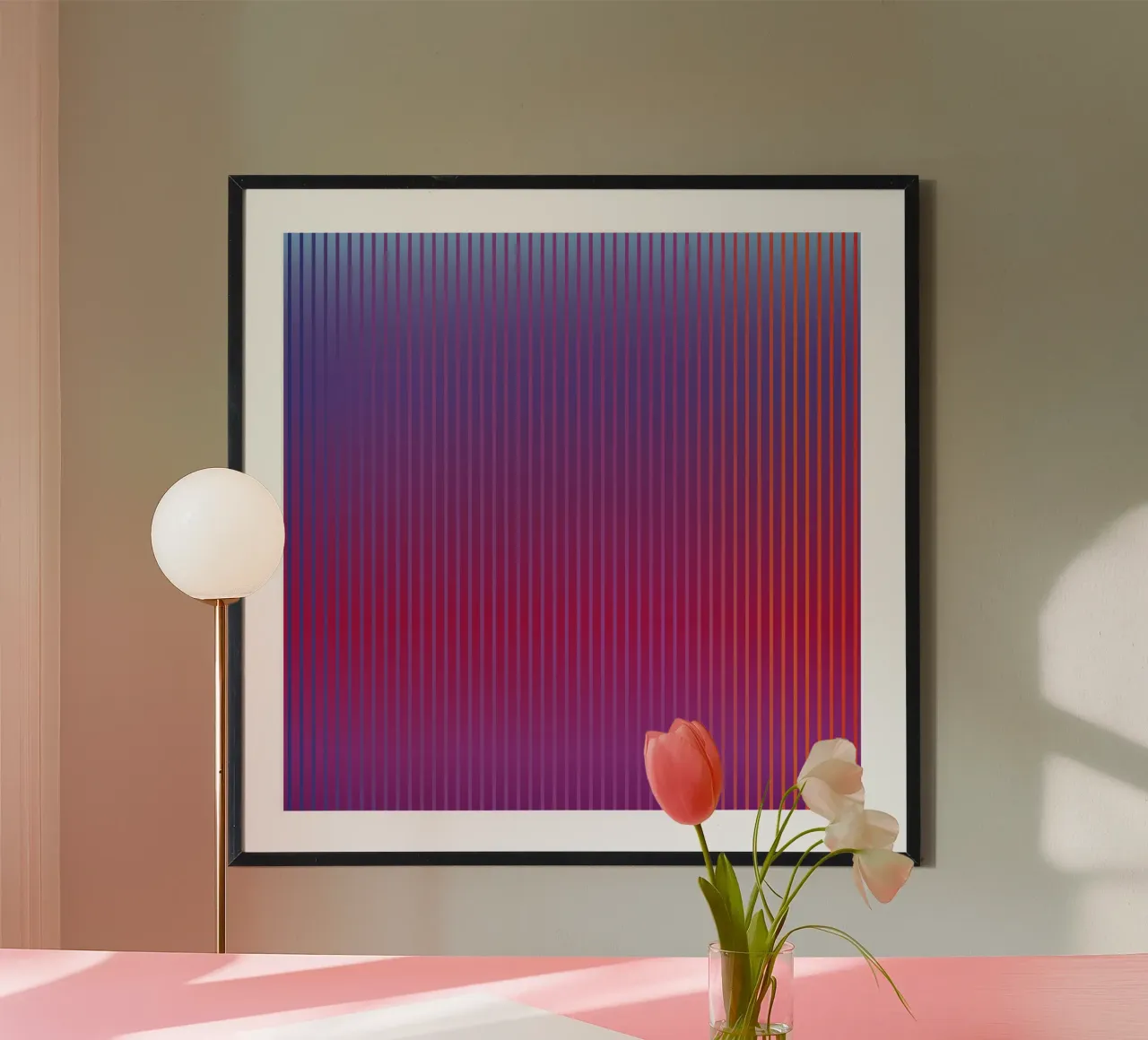 Lines poster by Flo Klein