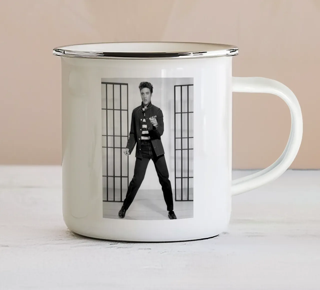 Vieni a ballare tazza in smalto da Martin studio