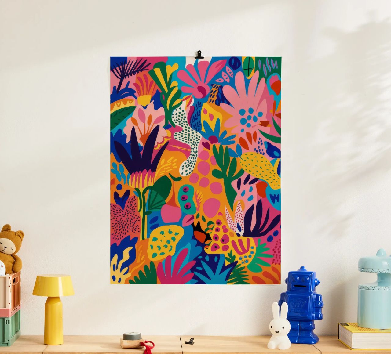 Jungle Rhapsody Exotica poster by Chroma Haven