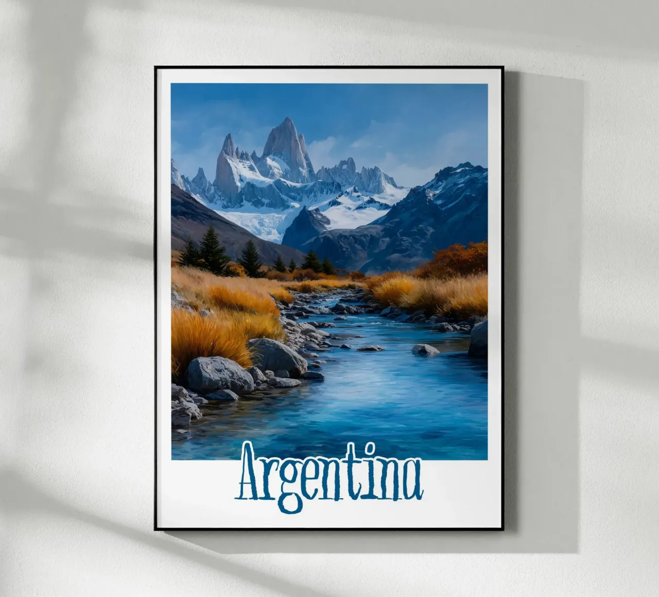 Affiche Argentine plexiglass da Frame the World