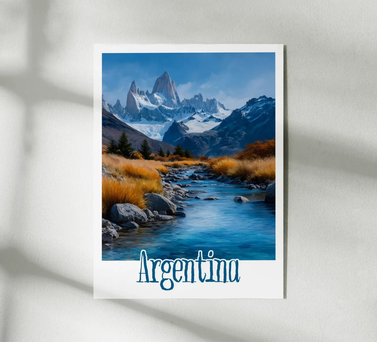 Affiche Argentine plexiglass da Frame the World