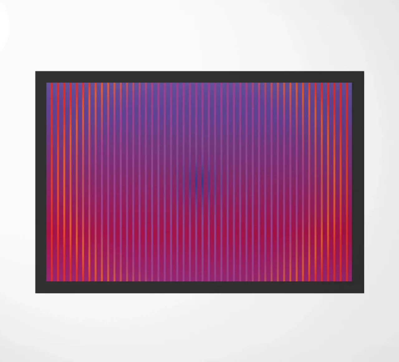 Line Circle doormat by Flo Klein