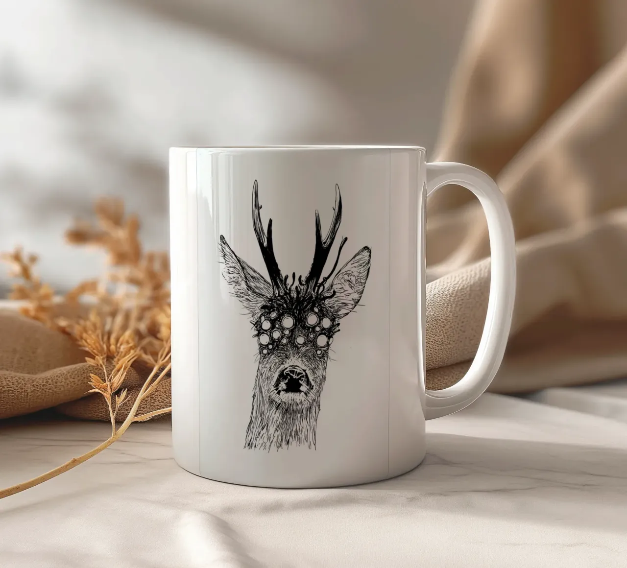 Pandemia 2 tazza in ceramica da Noirt