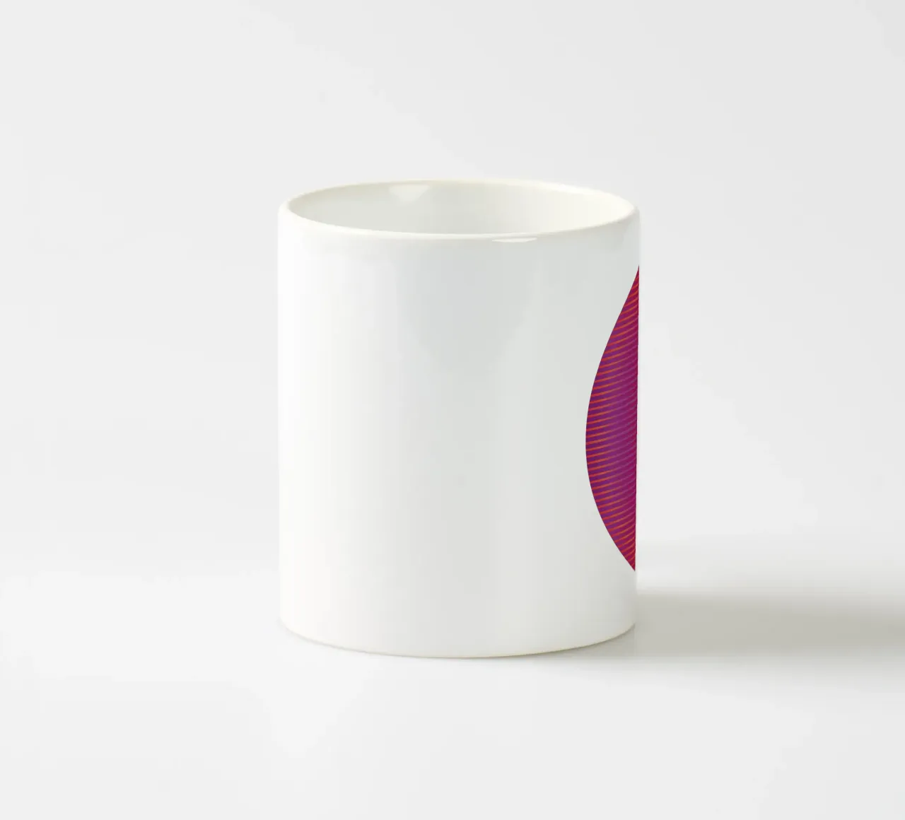 Circle Line tazza in ceramica da Flo Klein