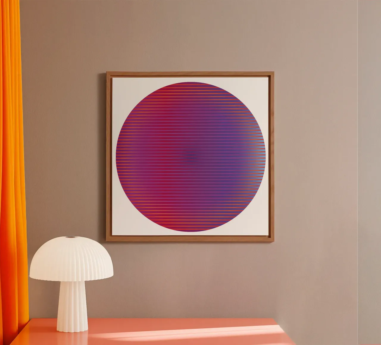 Circle Line alluminio dibond da Flo Klein