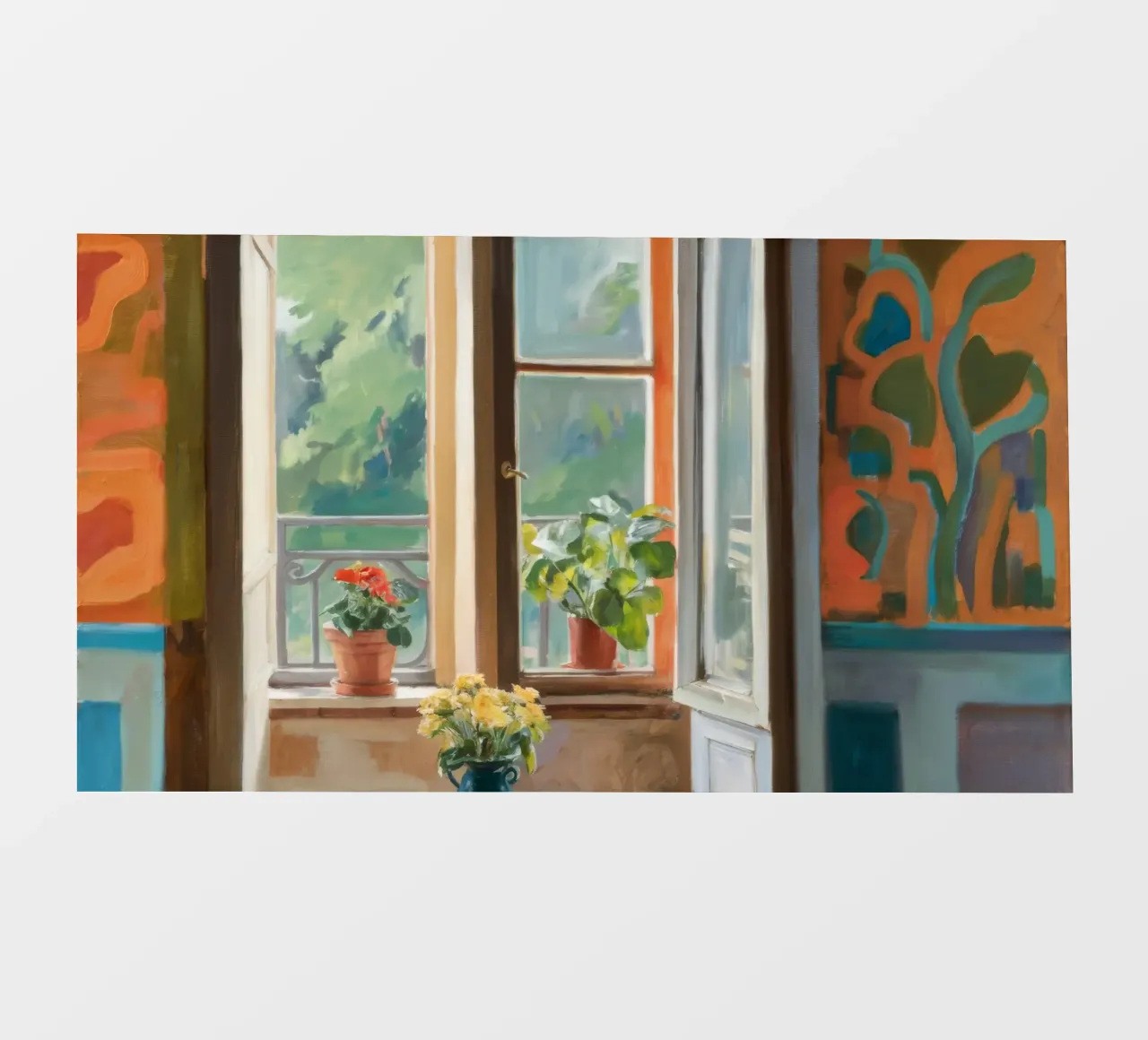 Sunlit Window Garden pvc cover by Chroma Haven