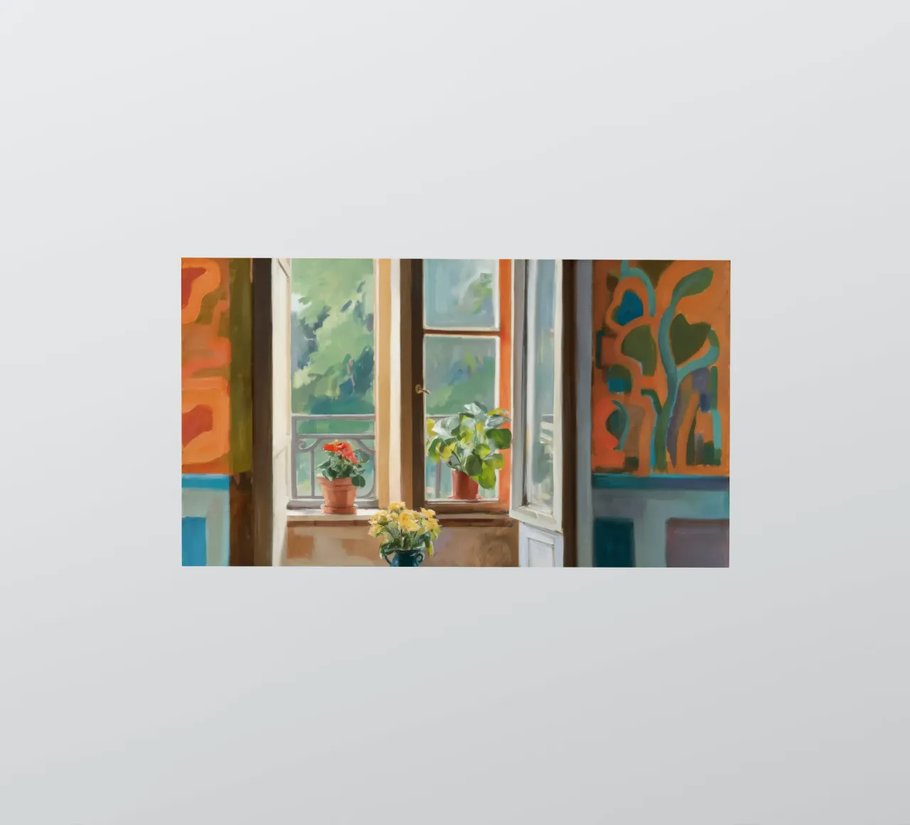 Sunlit Window Garden sticker by Chroma Haven