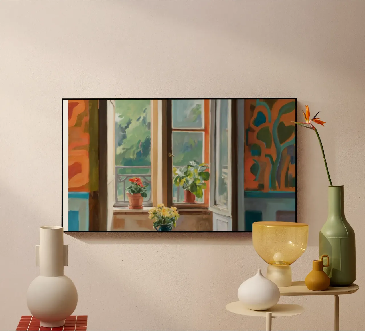 Sunlit Window Garden acrylic glass by Chroma Haven
