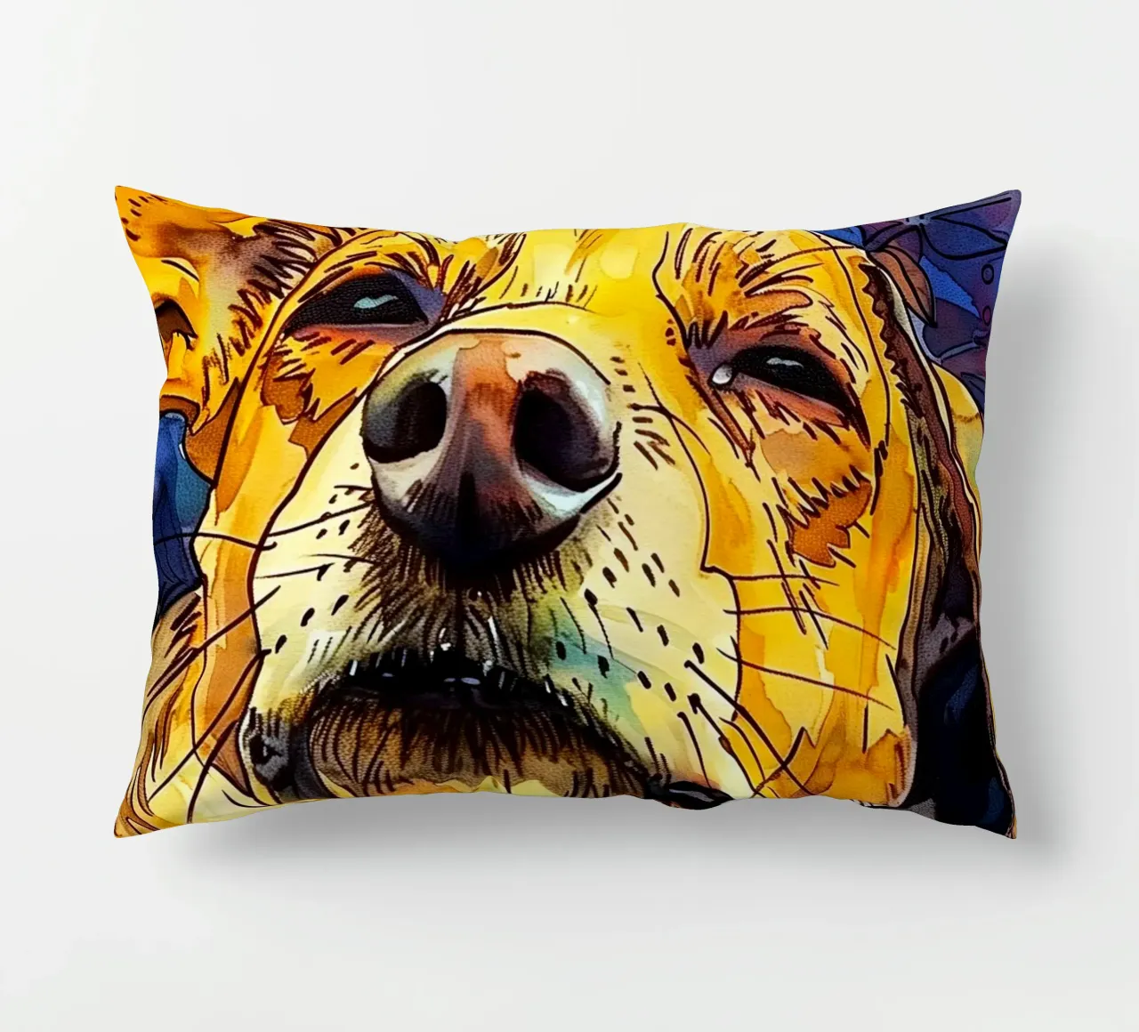 Cane Jimmy cuscino da Lionmixart